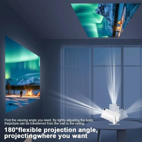 "4K HD WiFi Projector | بروجكتور واي فاي بدقة 4K HD"